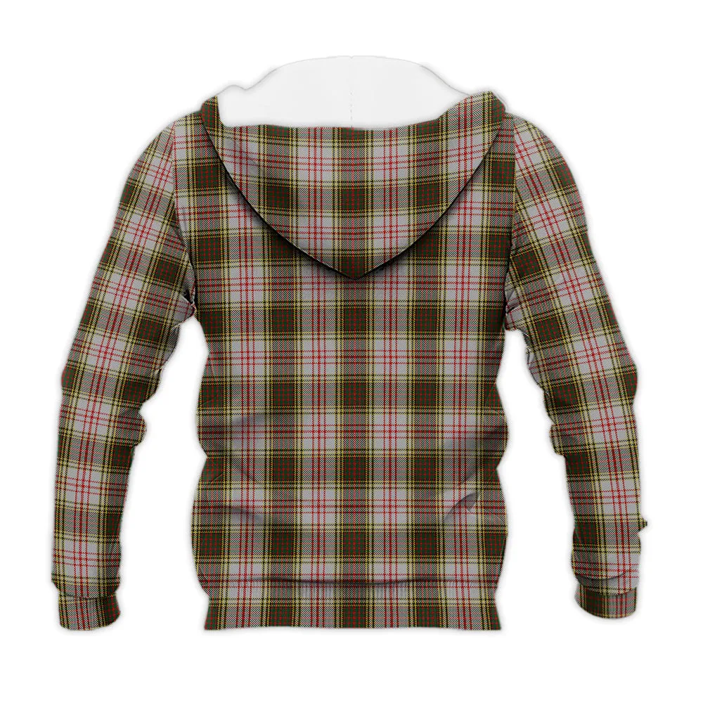 Anderson Dress Tartan Knitted Hoodie with Family Crest