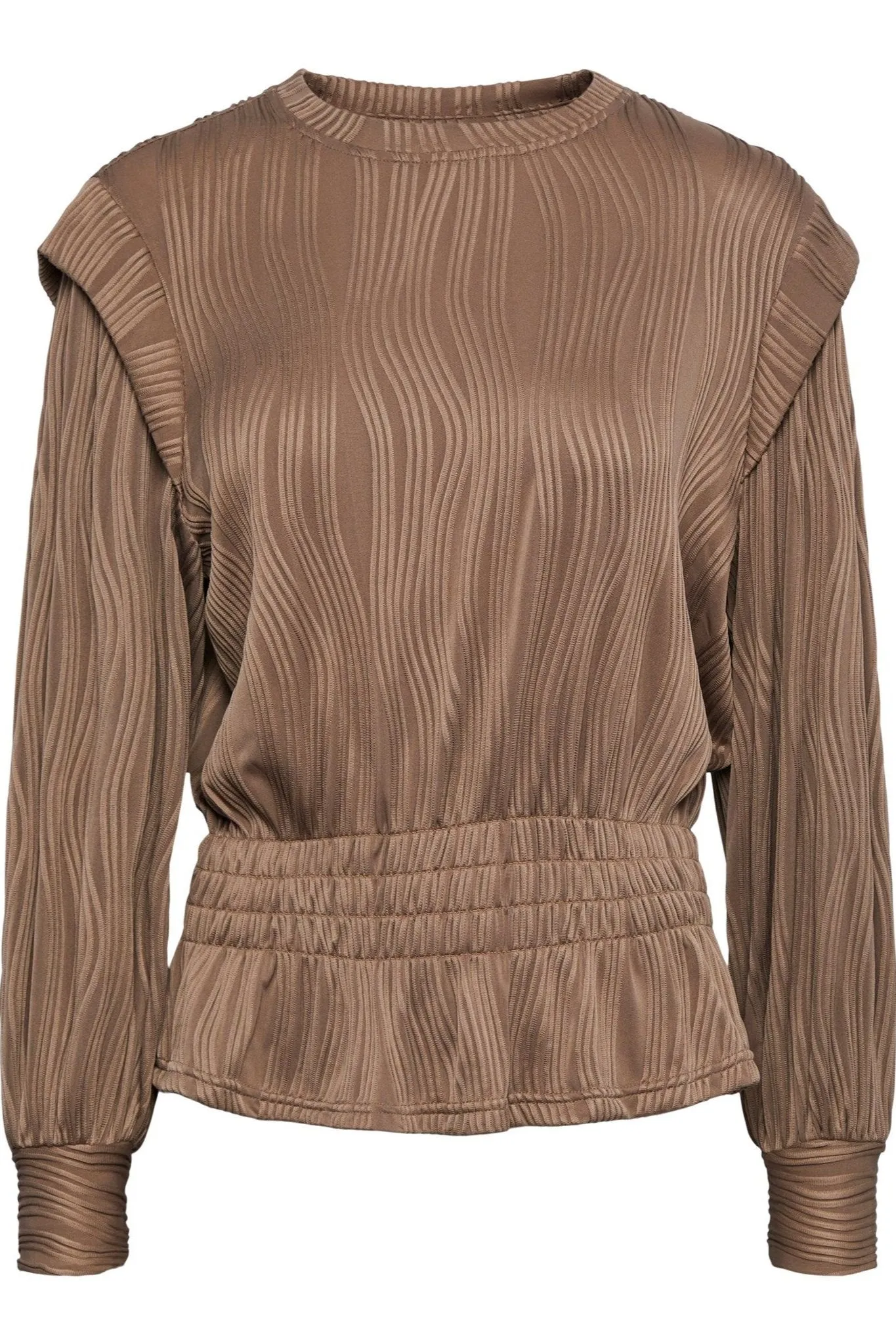 Anela Smock Bluse - Fossil