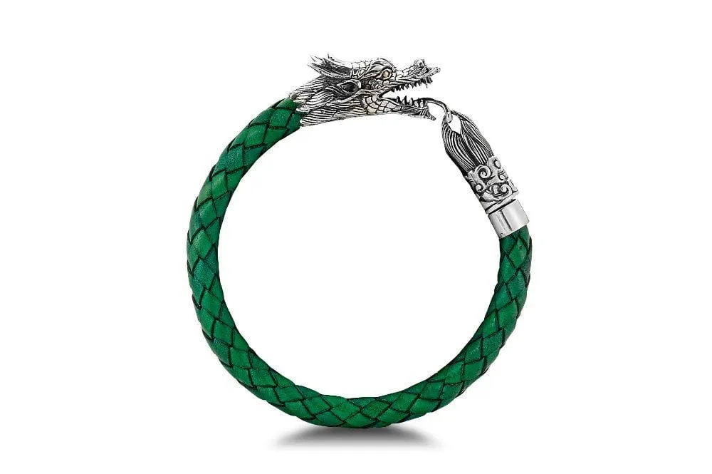 Azhdaha Bracelet- Green