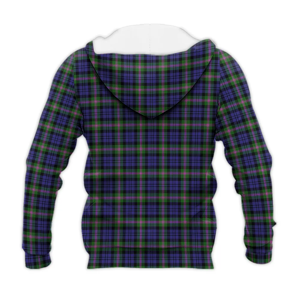 Baird Modern Tartan Knitted Hoodie