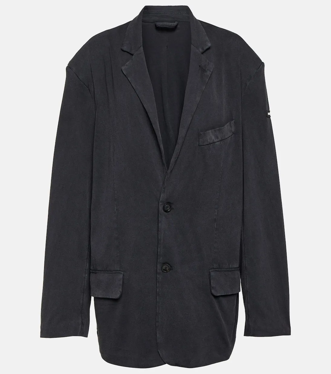 Balenciaga cotton jacket, black