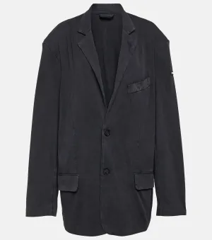 Balenciaga cotton jacket, black