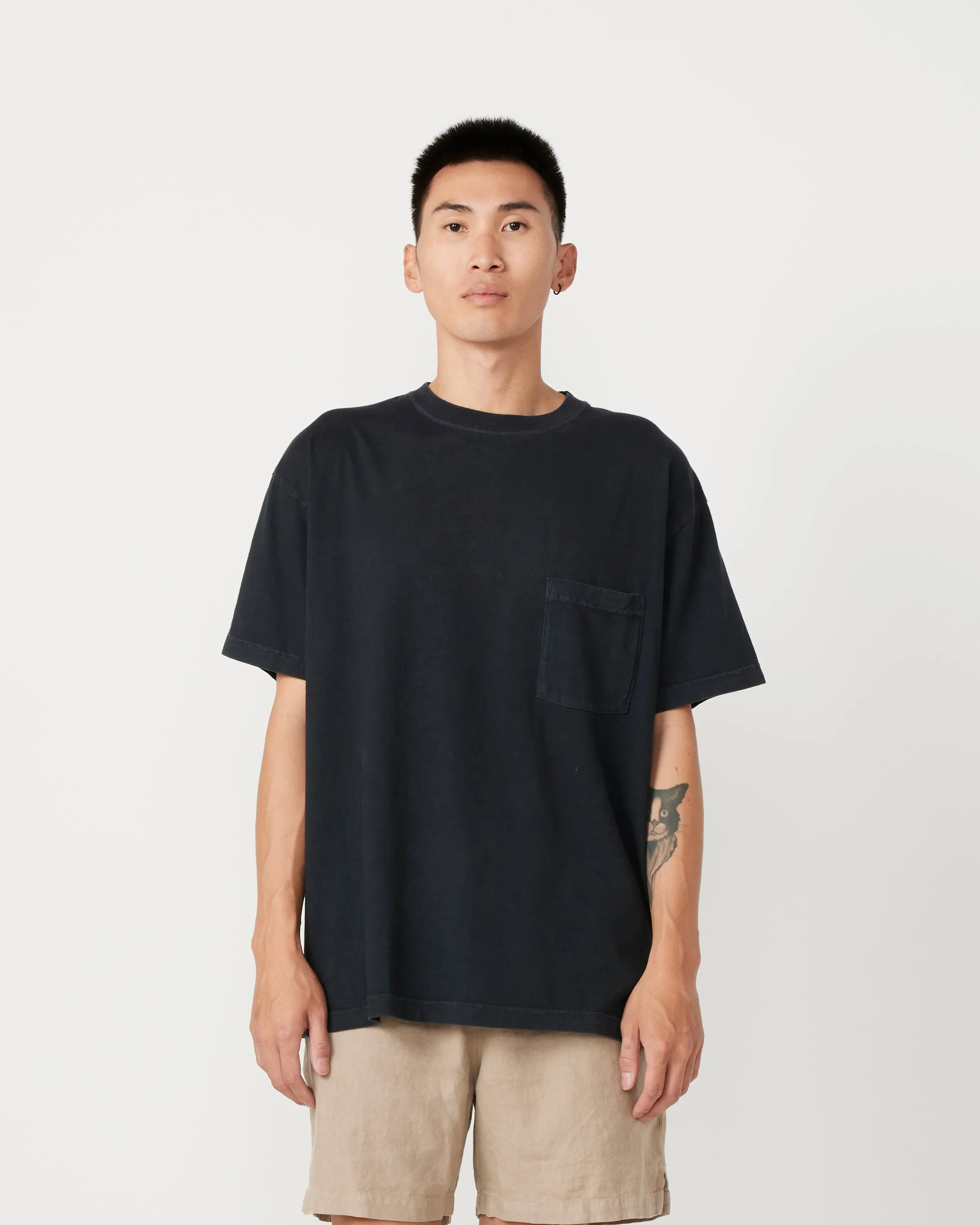 Big Pocket Tee in Techno