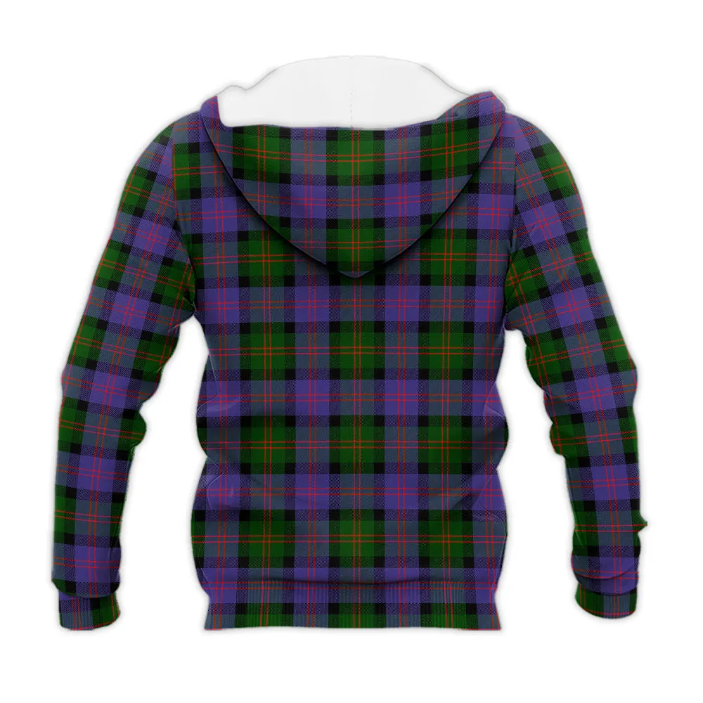 Blair Modern Tartan Knitted Hoodie