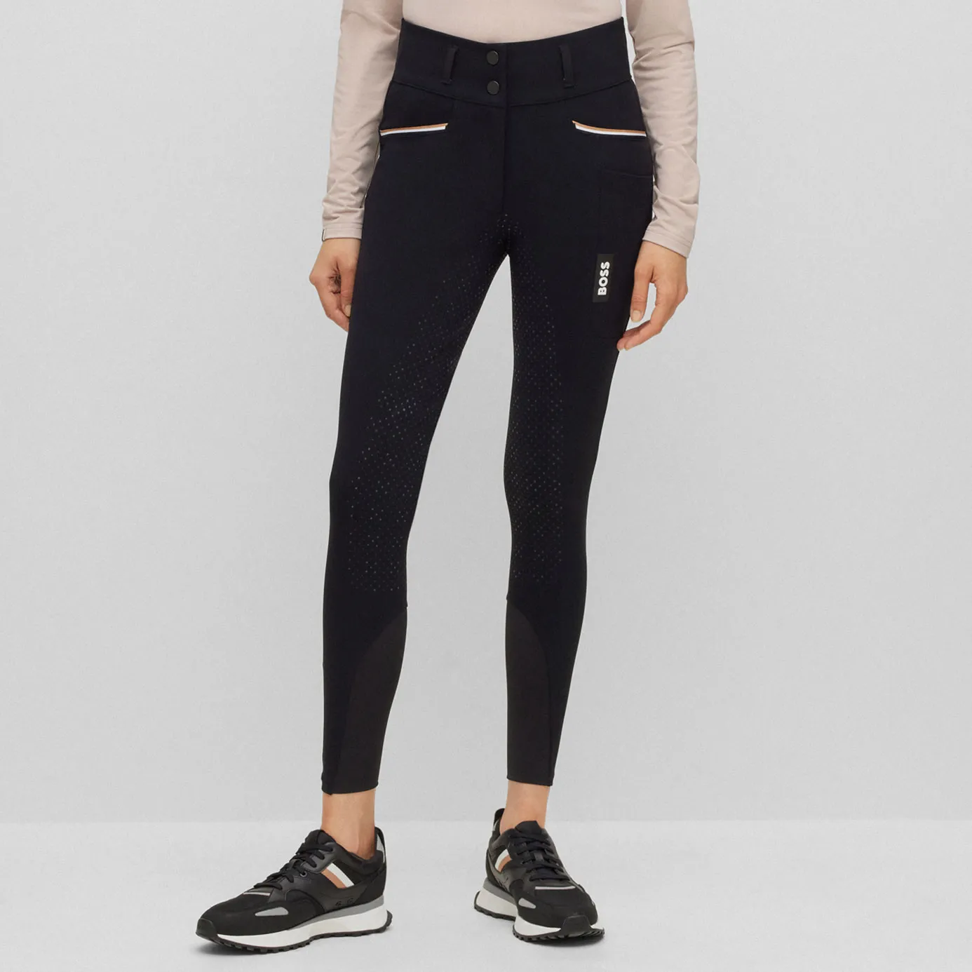 BOSS Equestrian Hailey Full Grip Breeches - Black