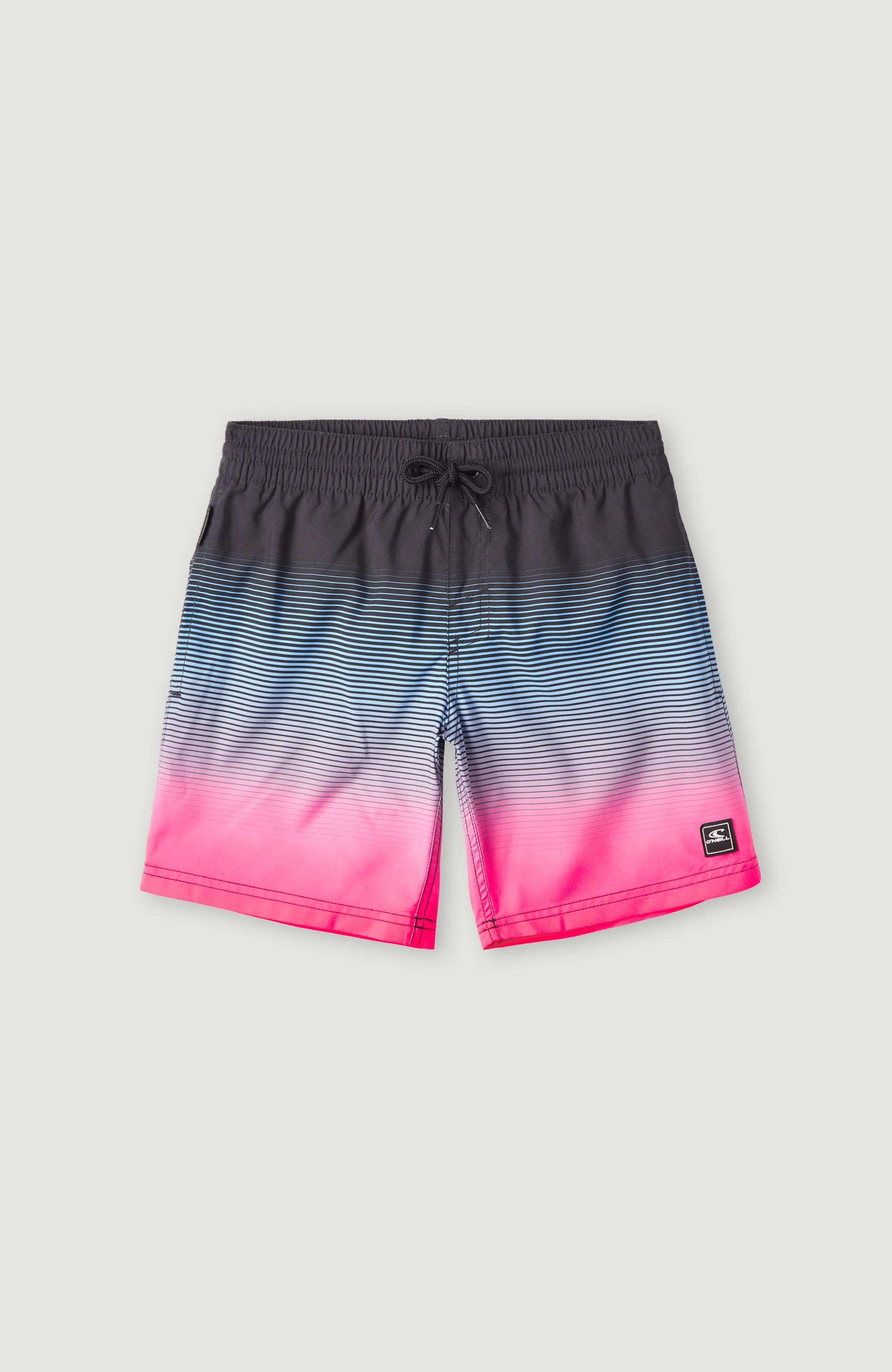 Cali Gradient 14'' Swim Shorts | Black Simple Gradient