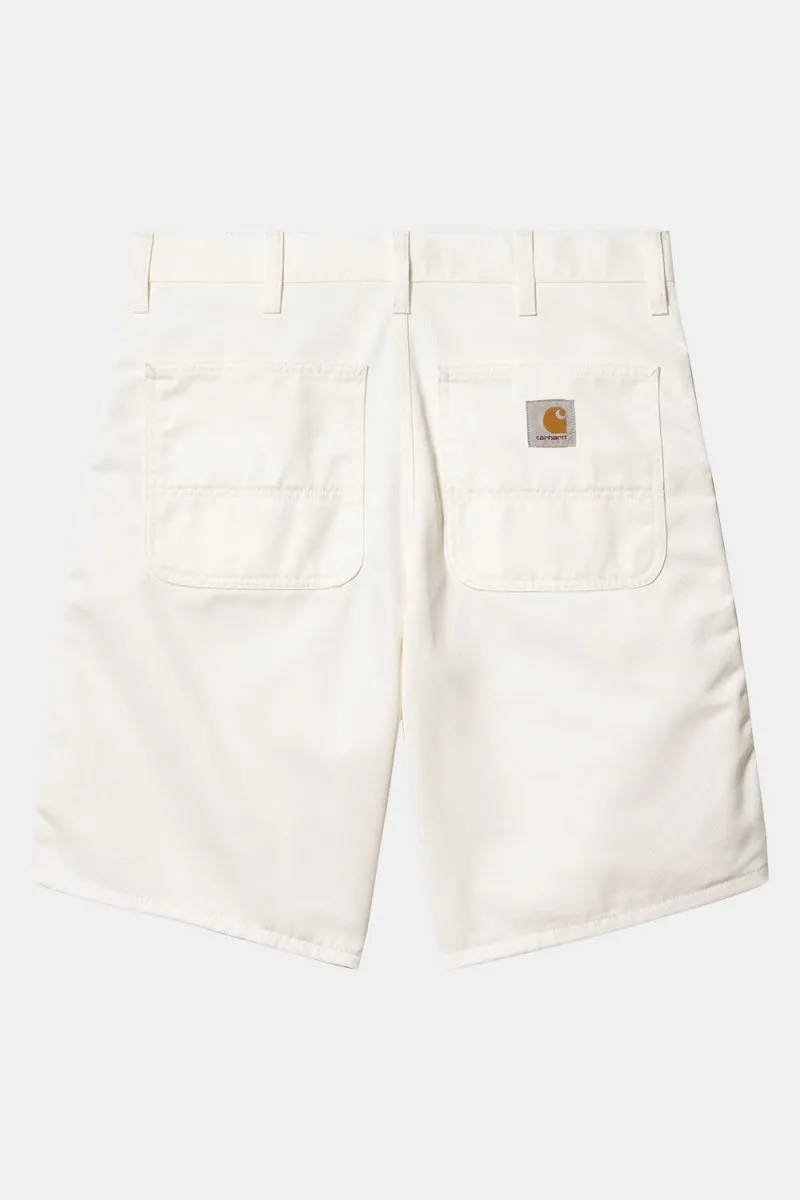 Carhartt WIP Simple Shorts (Wax White)