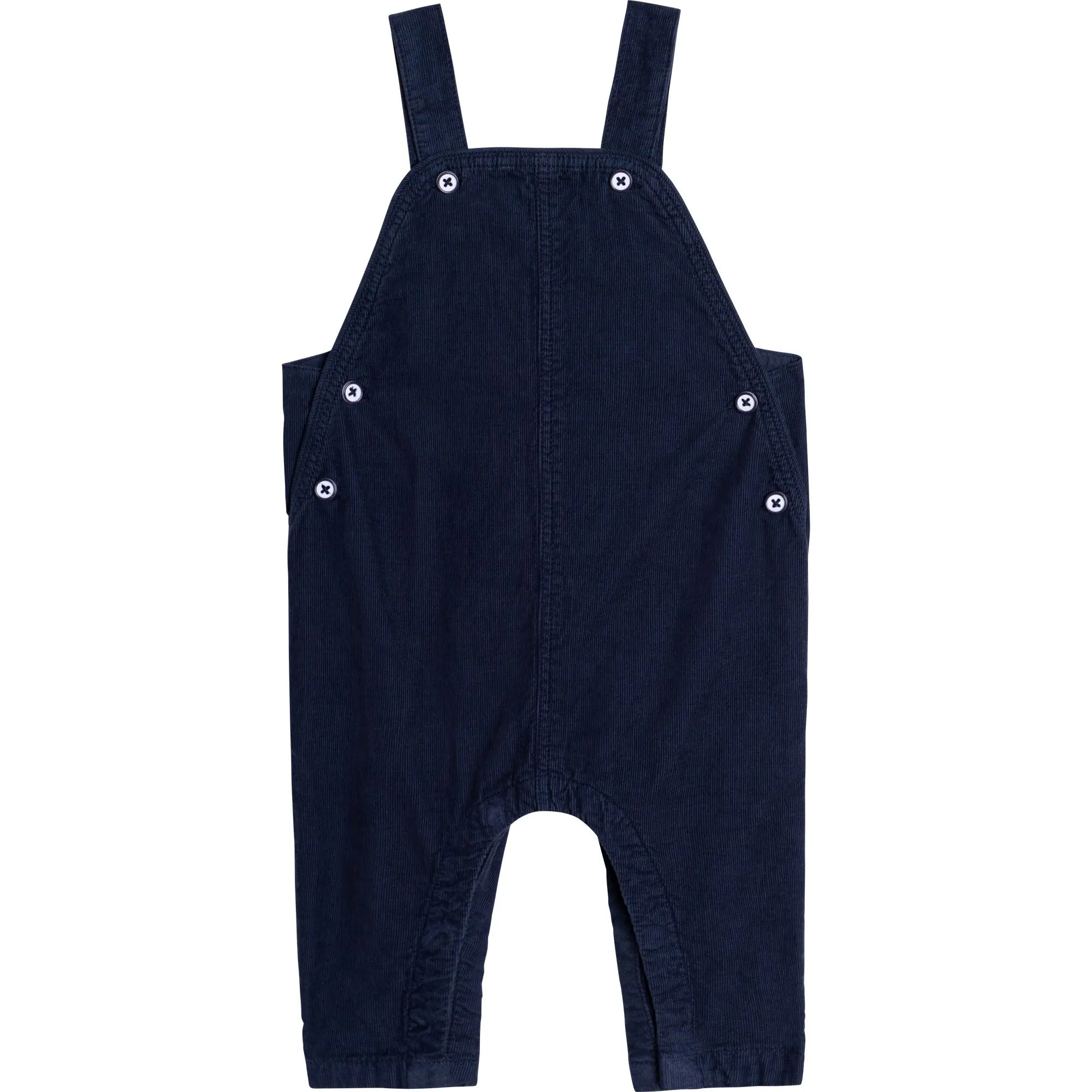 Carrément Beau T-Shirt And Dungarees Set Fall 1 Navy Off White