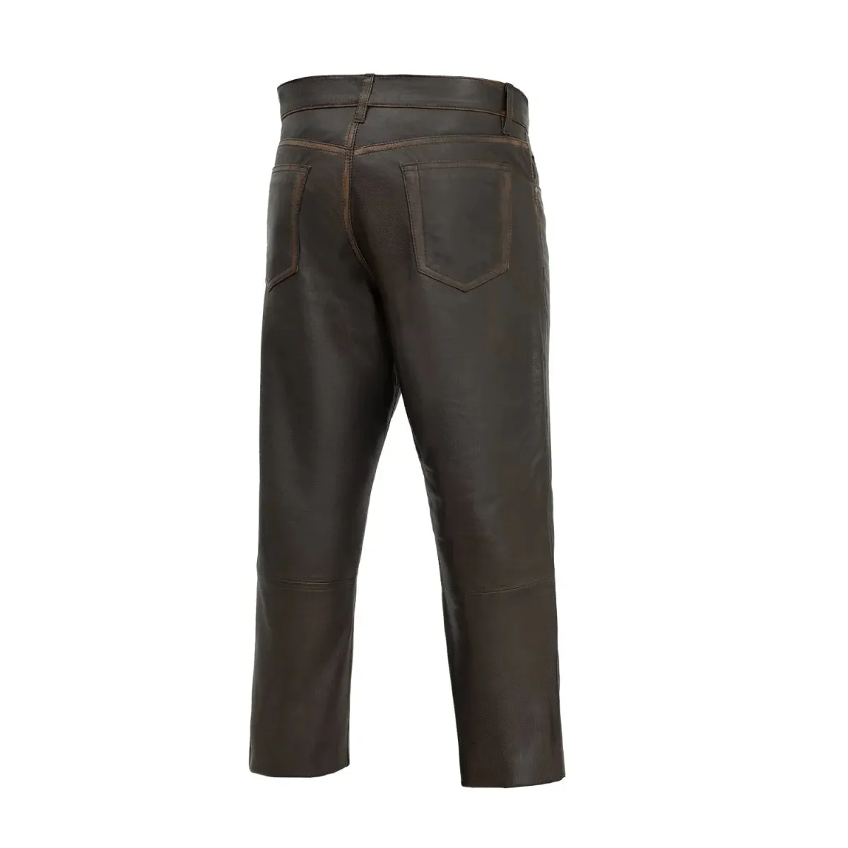 Commander Men's Leather Motorcycle Pants