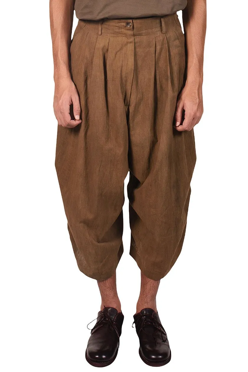 Cotton Trousers Persimmon Dyed