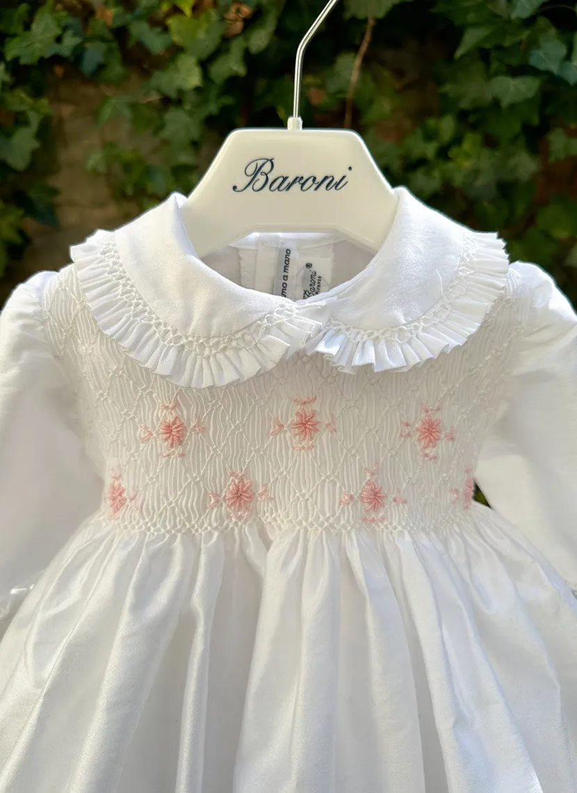 Daisies handmade smock dress - Long Sleeves