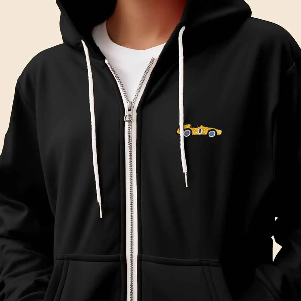 Dalix Race Car Zip Hoodie