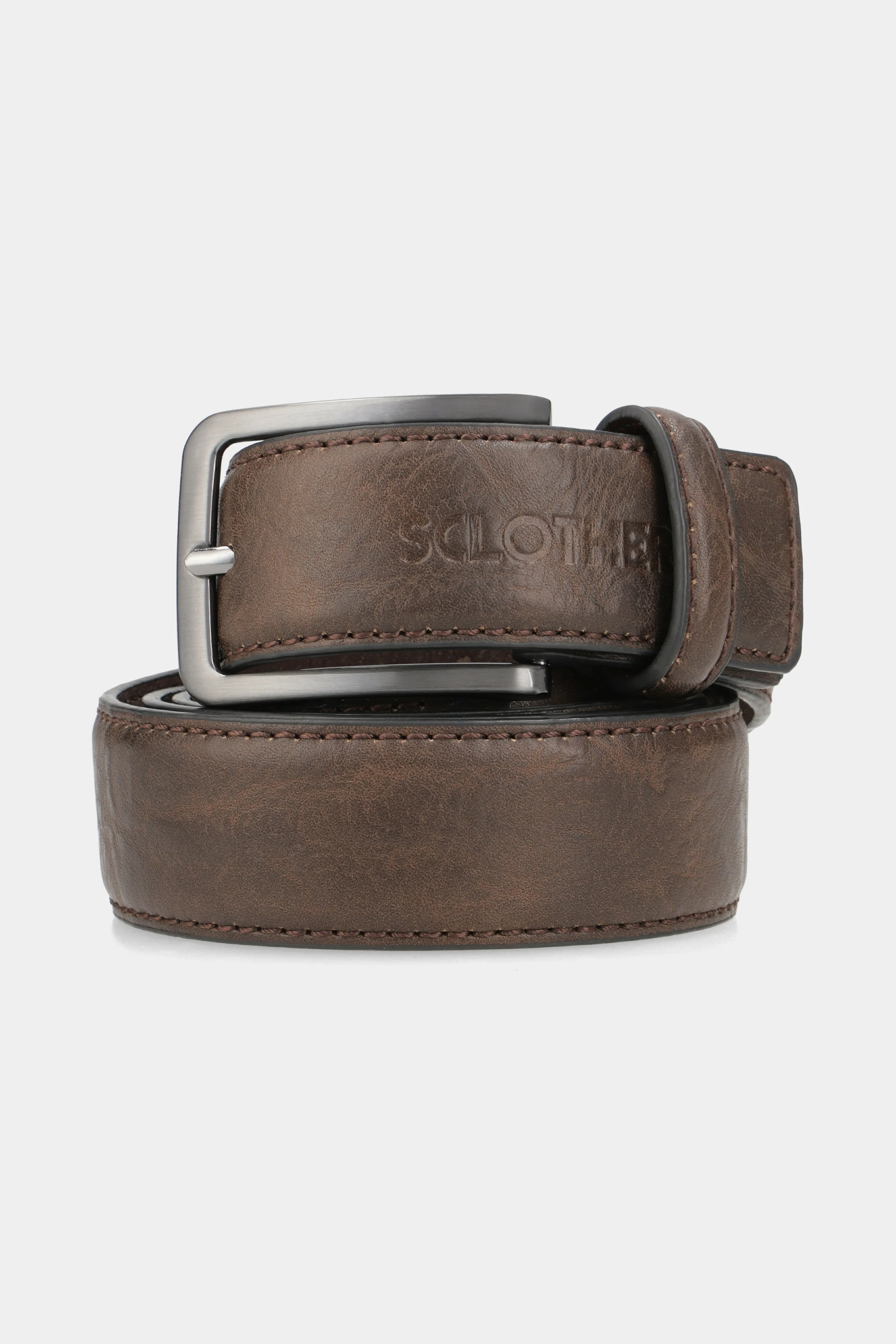 Dark Brown Basic Belt - W21 - MB0002R