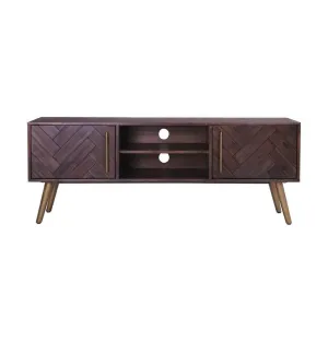 Dark Brown Sivan Media TV Table