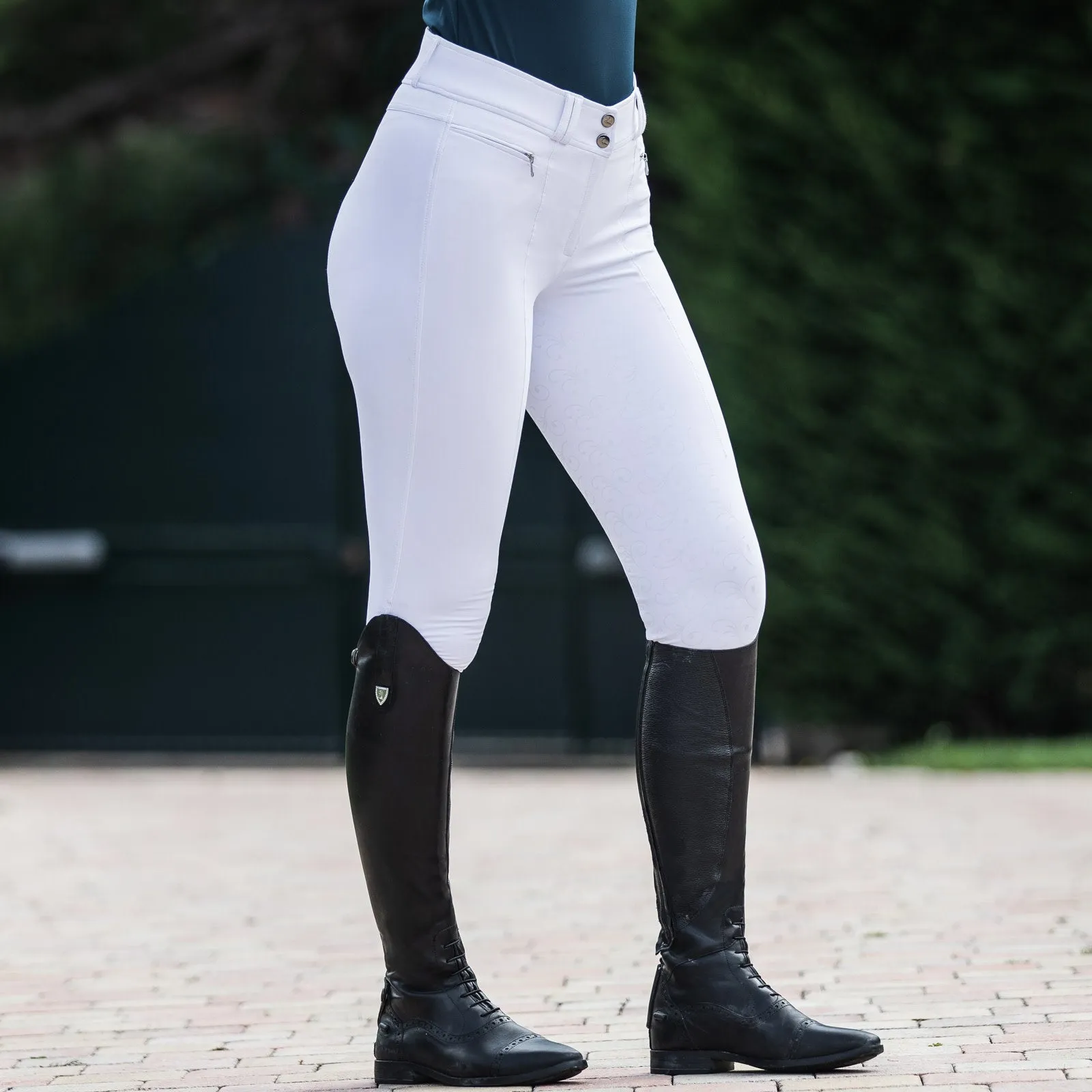 Equinavia Horze Angelina Womens Silicone Full Seat Breeches 36617