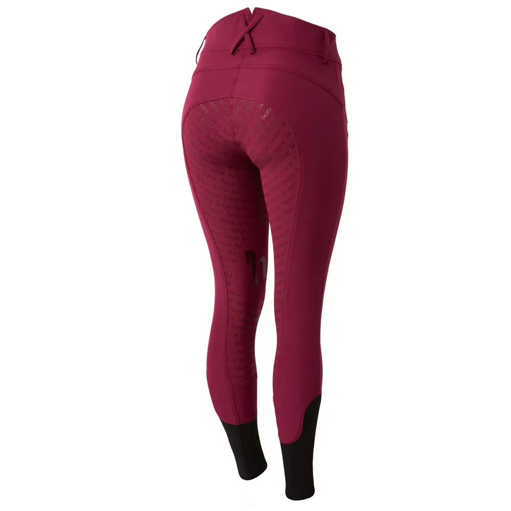 Equinavia Melody Womens High Waist Micro Silicone Full Seat Breeches CP3652