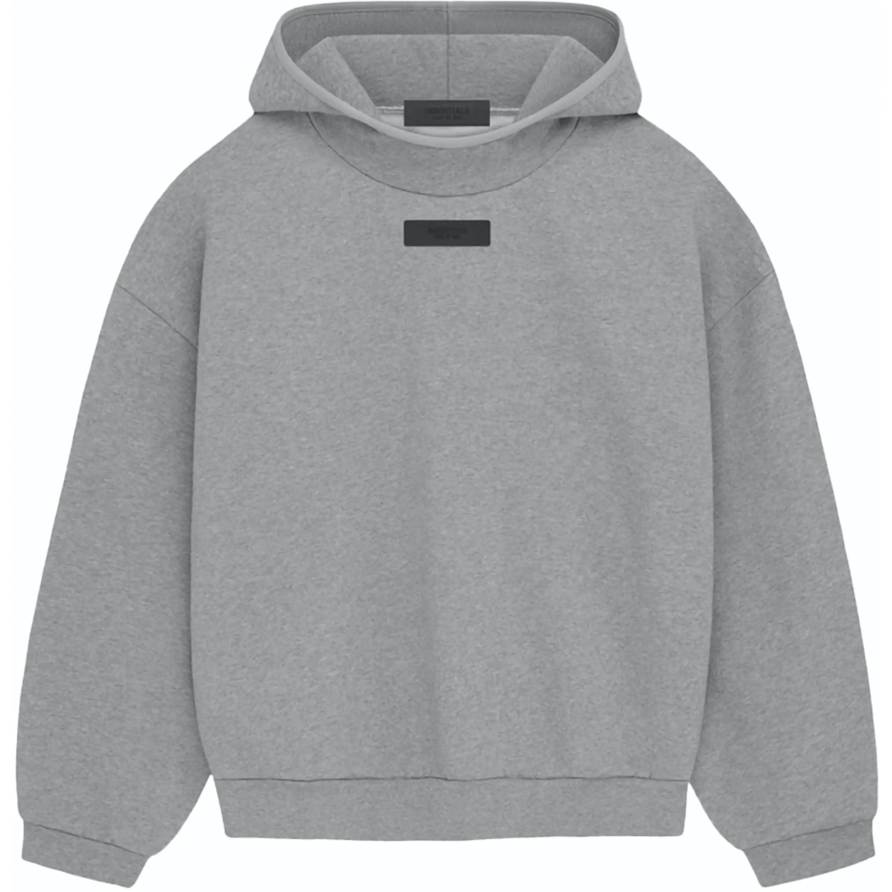 Fear Of God Essentials Dark Heather Oatmeal Hoodie