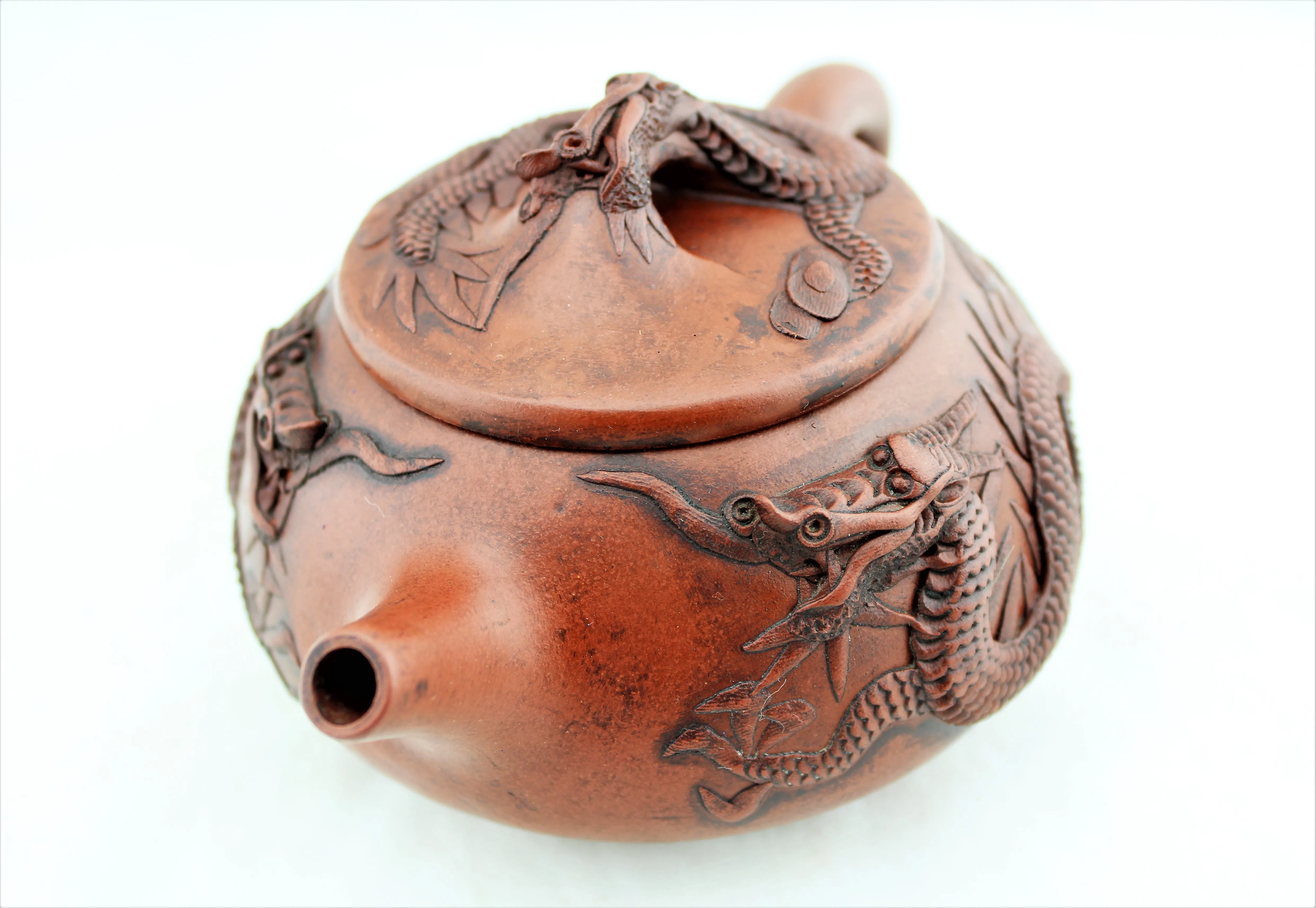 Fortune Dragon Yixing Zisha Tea Pot