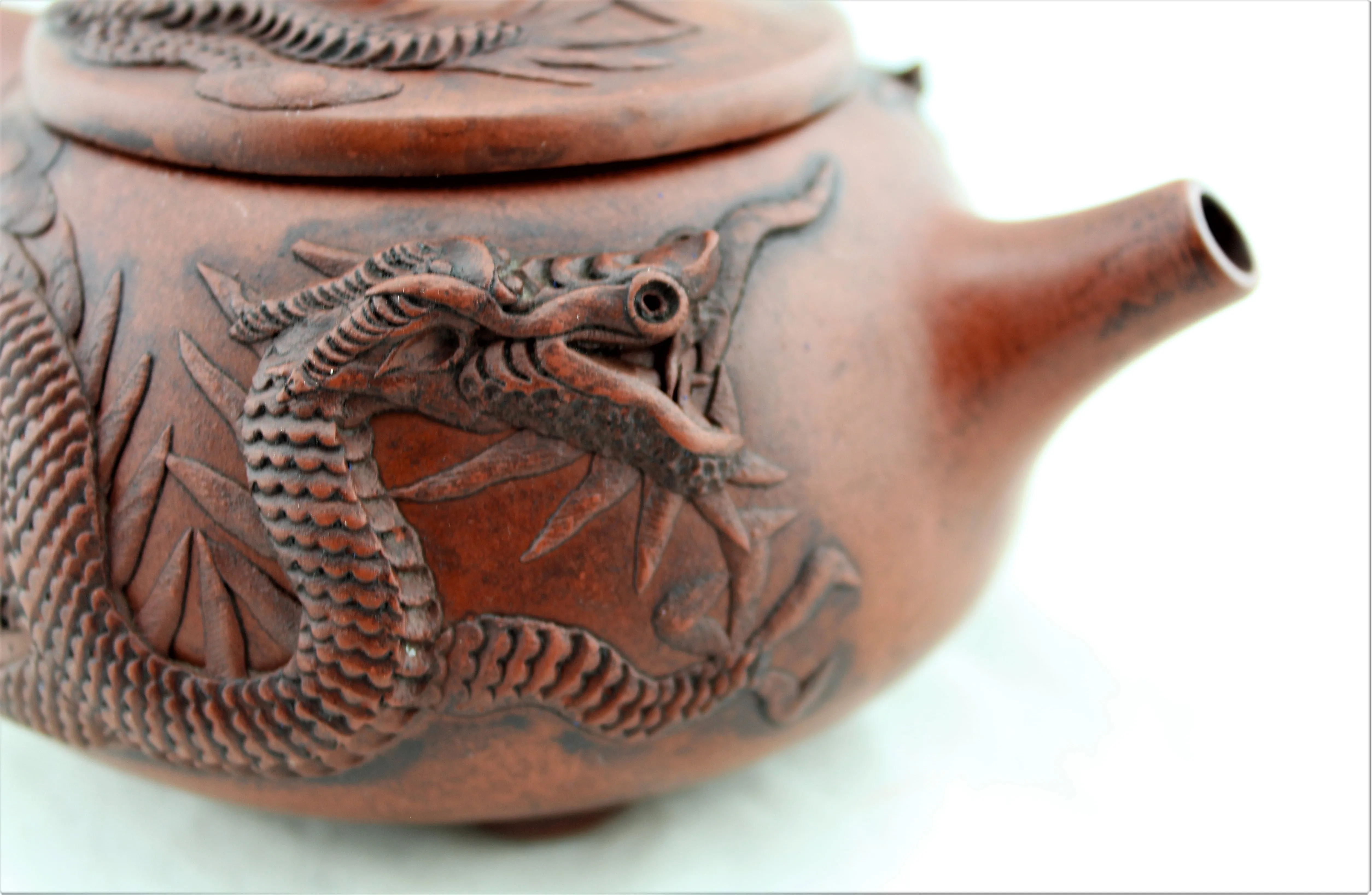 Fortune Dragon Yixing Zisha Tea Pot