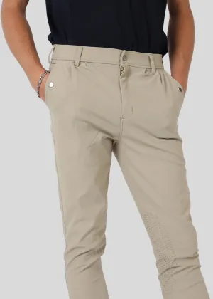 Gary Men Breeches - Kneegrip, Beige