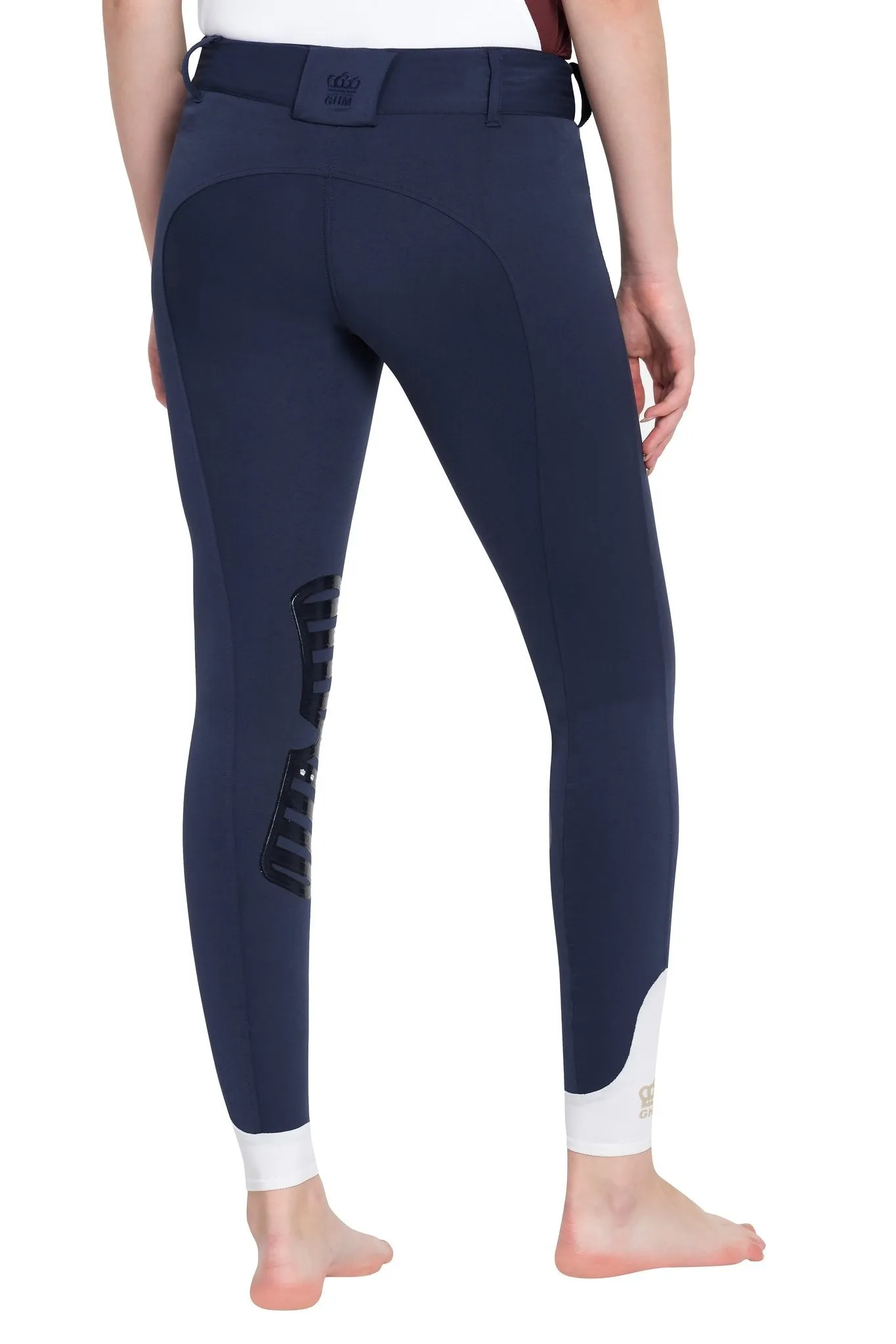 George H Morris Ladies Add Back Silicone Knee Patch Breeches