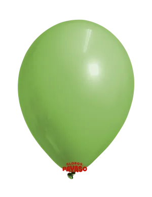 Globos Payaso 16in Balloon Pastel Dark Green 50ct