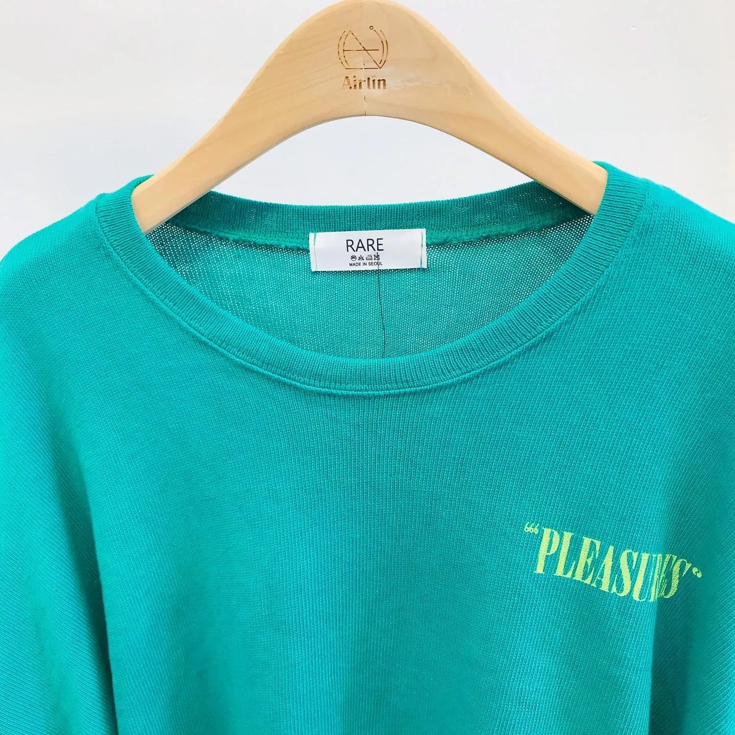 Green Oversize long sleeves