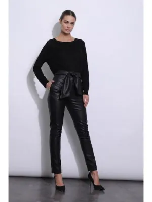 KAR Olivia Fux Leather Pants