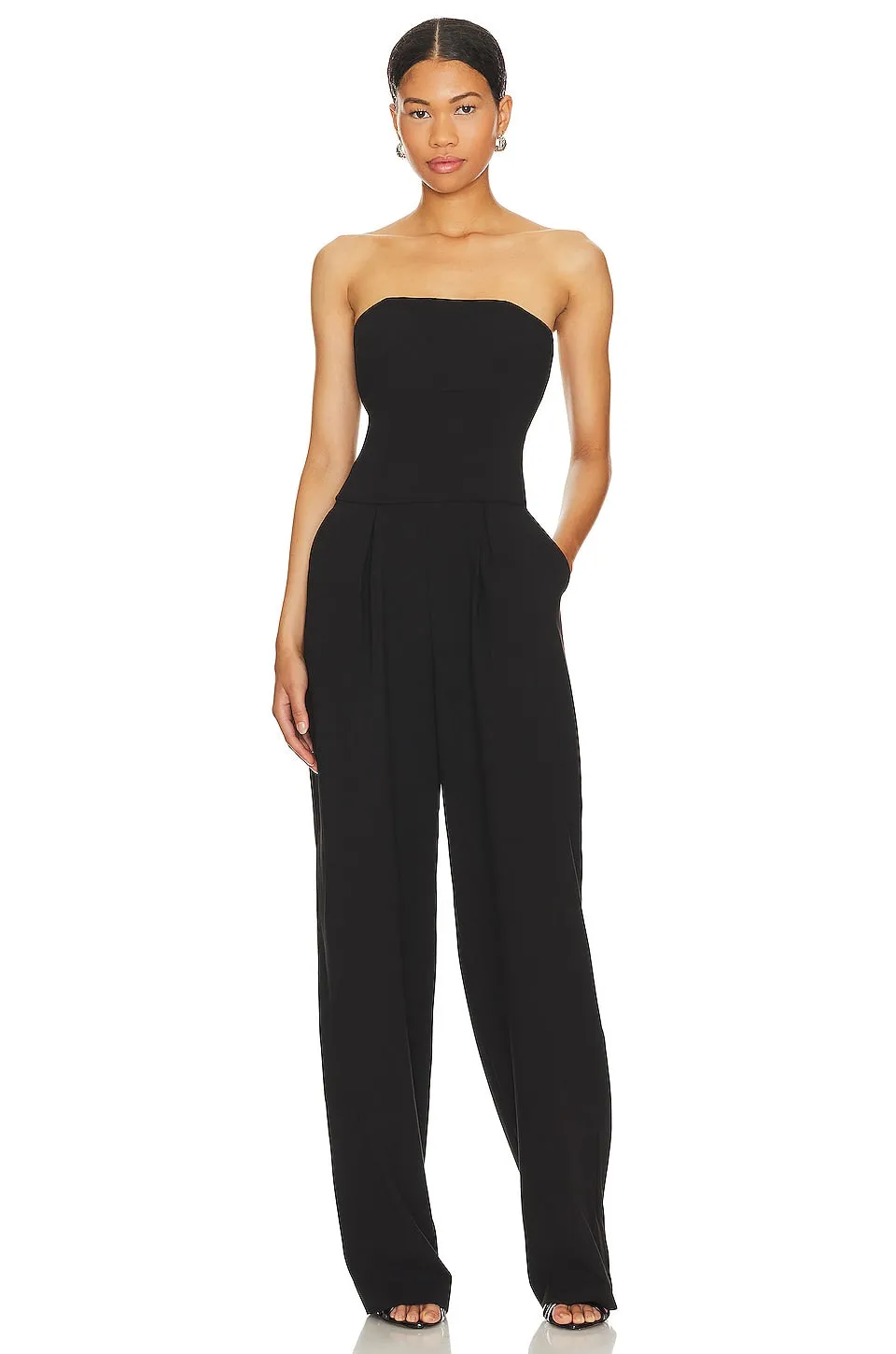 L'Academie Frida jumpsuit, black