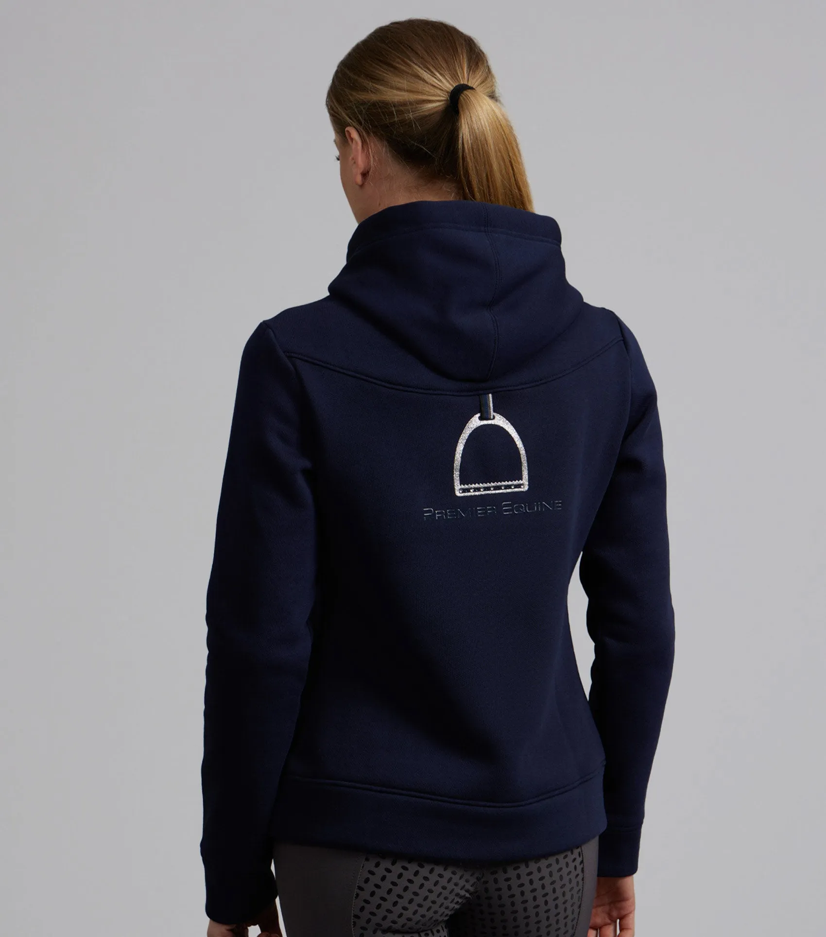 Lucia Ladies Hoodie Navy