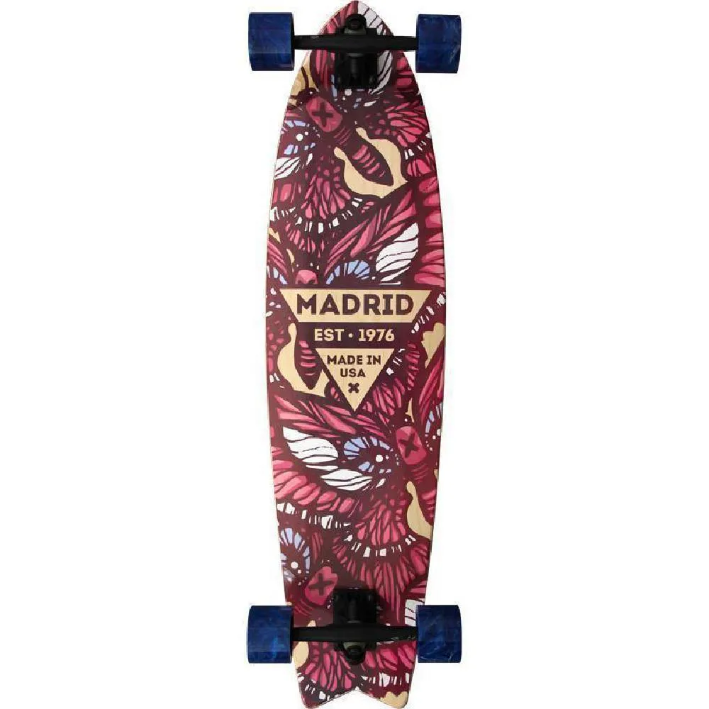 Madrid Gun 37.75" Flutter Fishtail Longboard