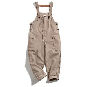 Men's Casual Work Style Overalls