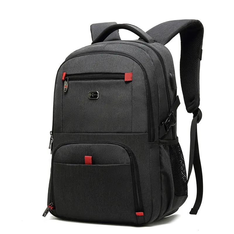 Men's Oxford cloth backpack multifunctional wear-resistant computer bag