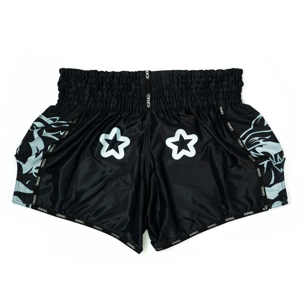 Original Muay Thai Shorts Silver