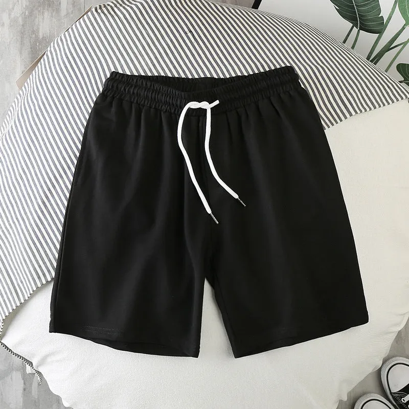 Plain Sports Shorts Summer Simple Soild Color Daily Shorts