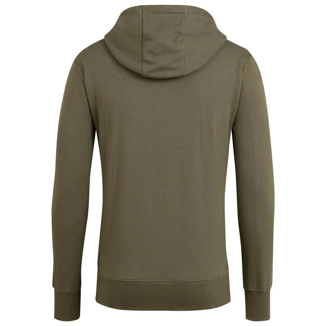 RAPHA Logo Hoodie - Dark Olive