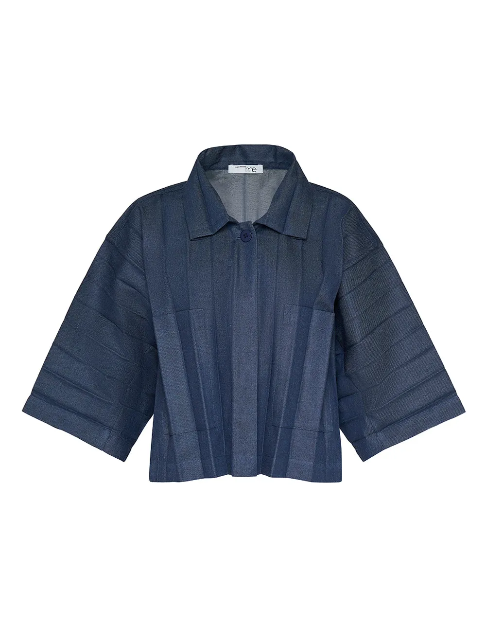 Remetex Pleats Denim Jacket