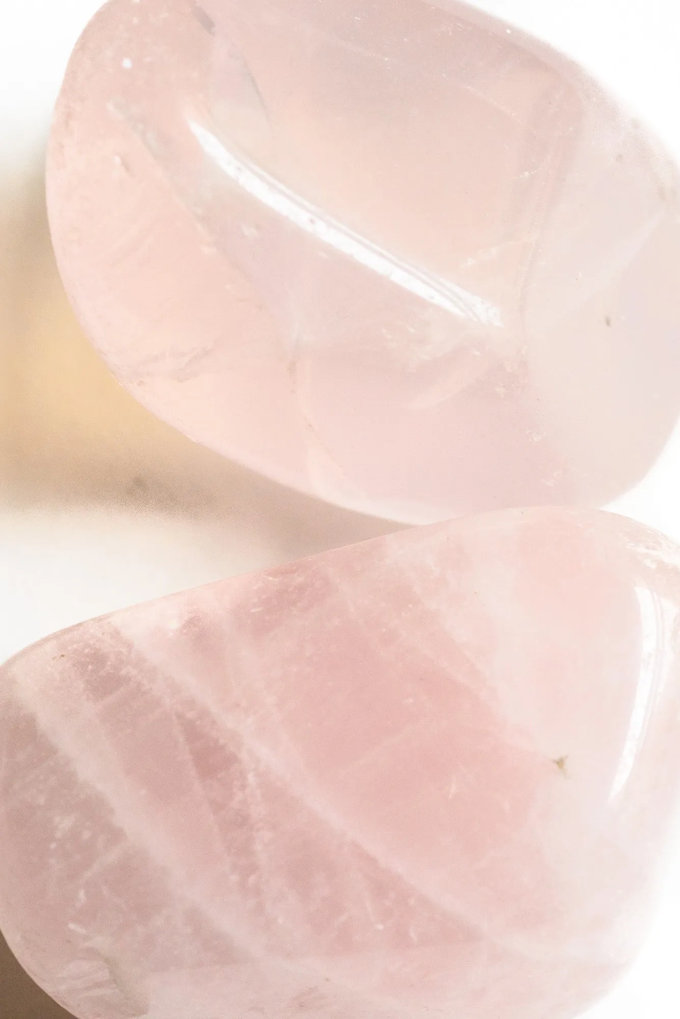 Rose Quartz, tumbled, one piece