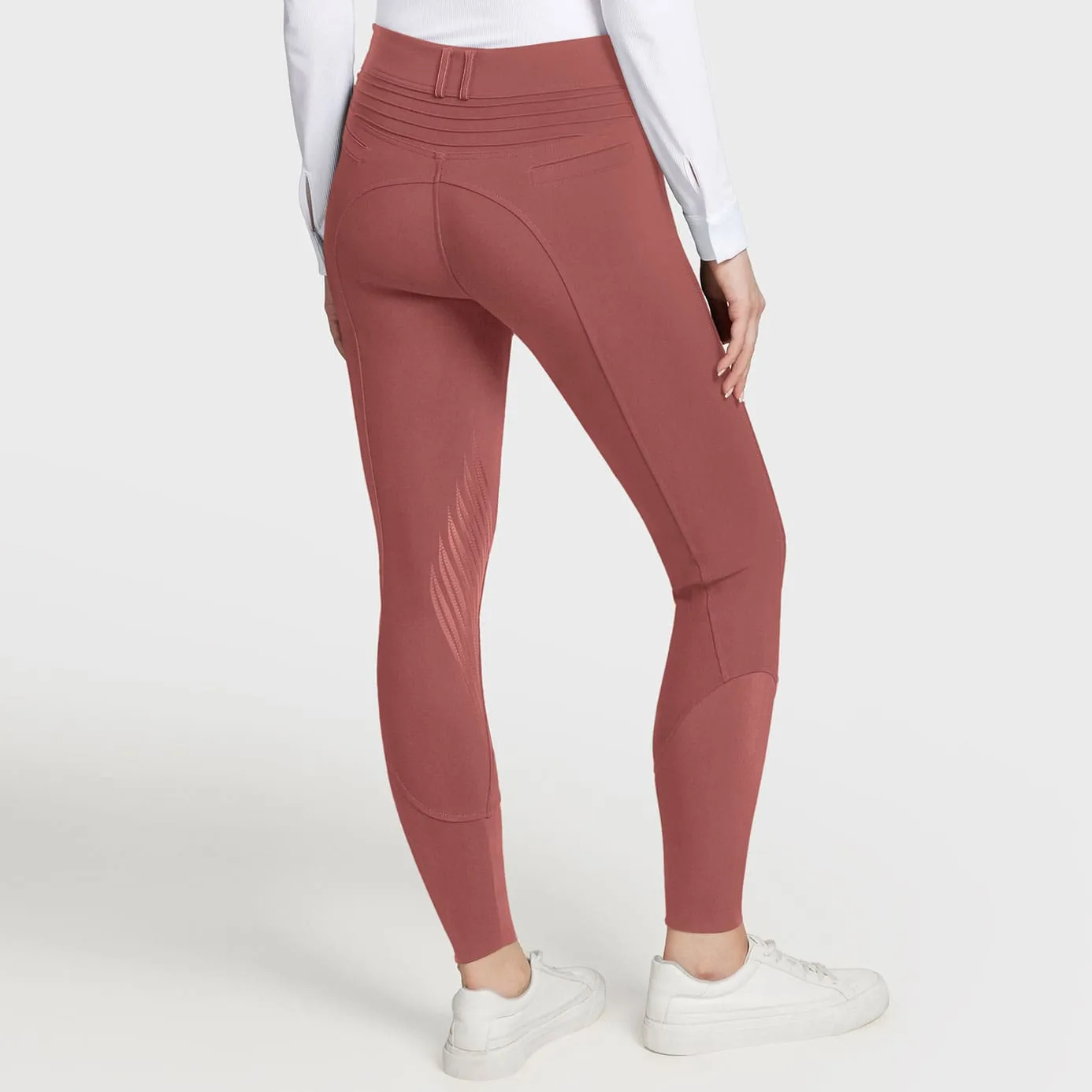 Samshield Chloe Script Breeches - Marsala