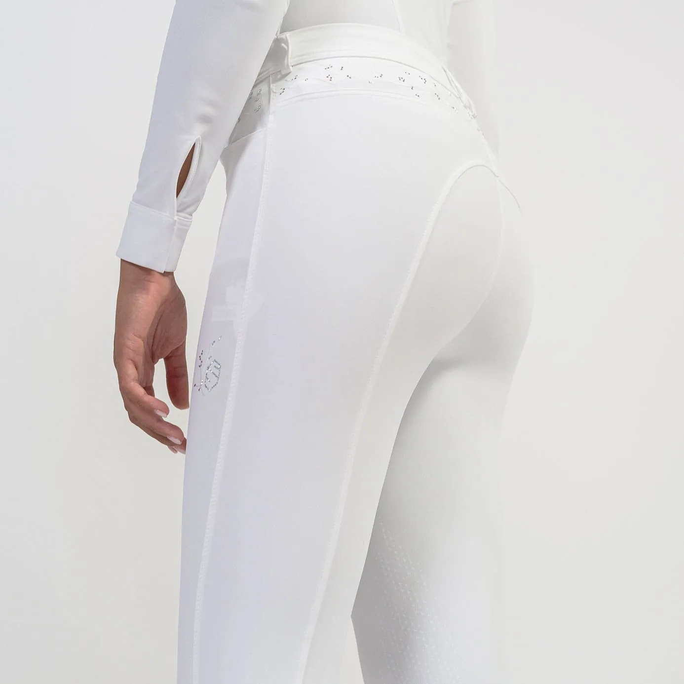 Samshield Jully Crystal Leaf Breeches - White