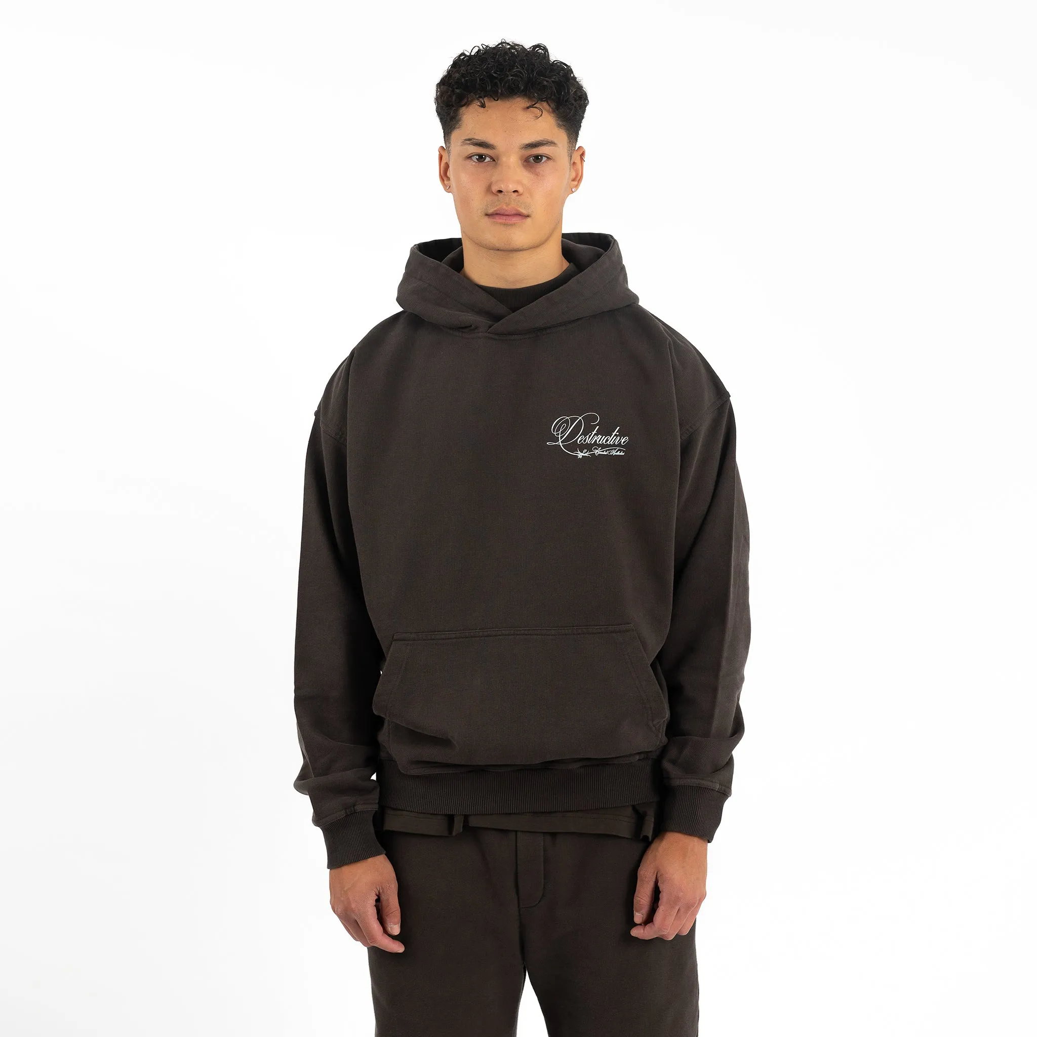 Signature Hoodie - Dark Mocha