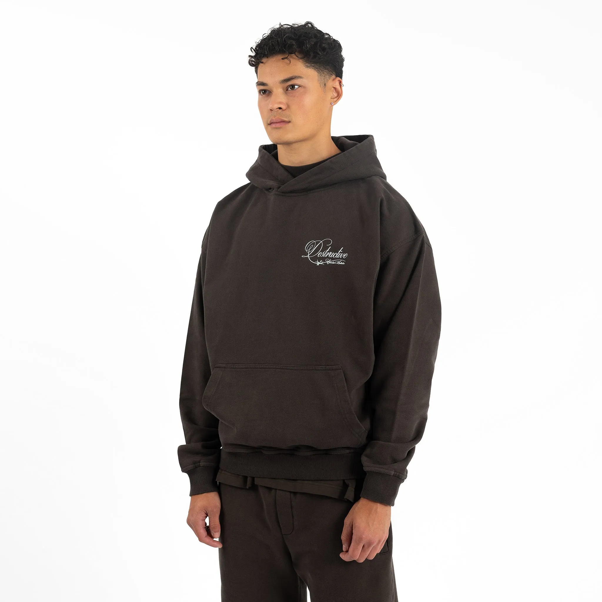 Signature Hoodie - Dark Mocha