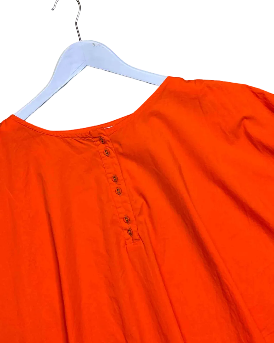 Size XL-XXL - Manteau Noir Orange Boxy Top