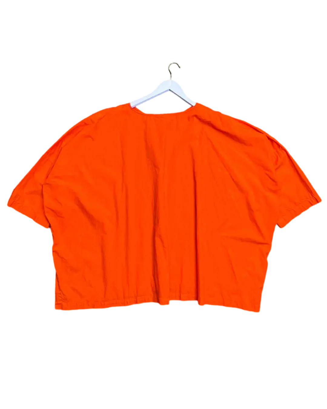 Size XL-XXL - Manteau Noir Orange Boxy Top