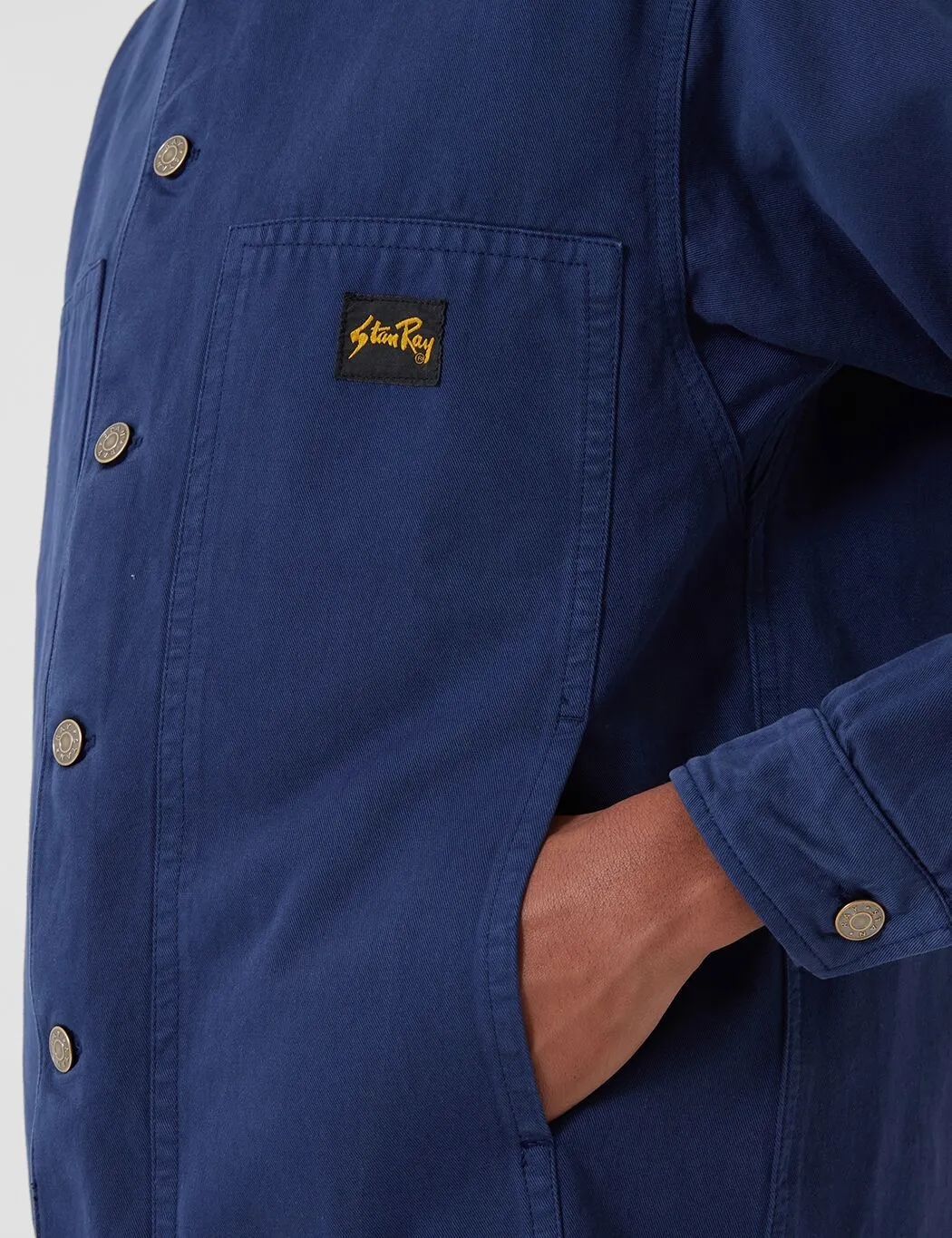 Stan Ray Box Jacket (Overdyed) - Navy Blue