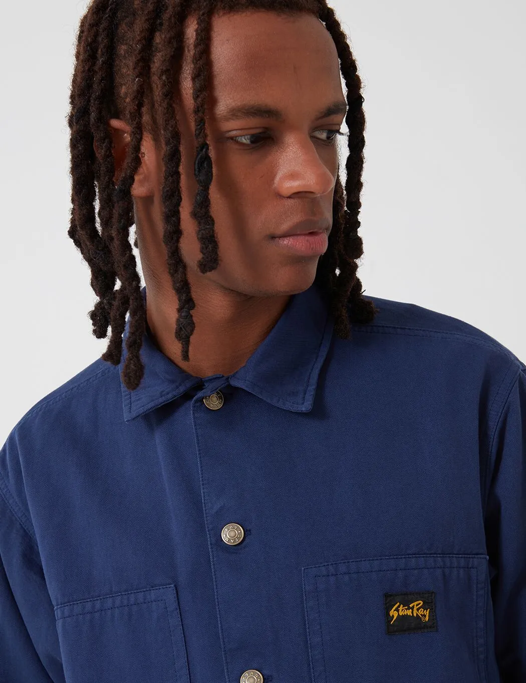 Stan Ray Box Jacket (Overdyed) - Navy Blue