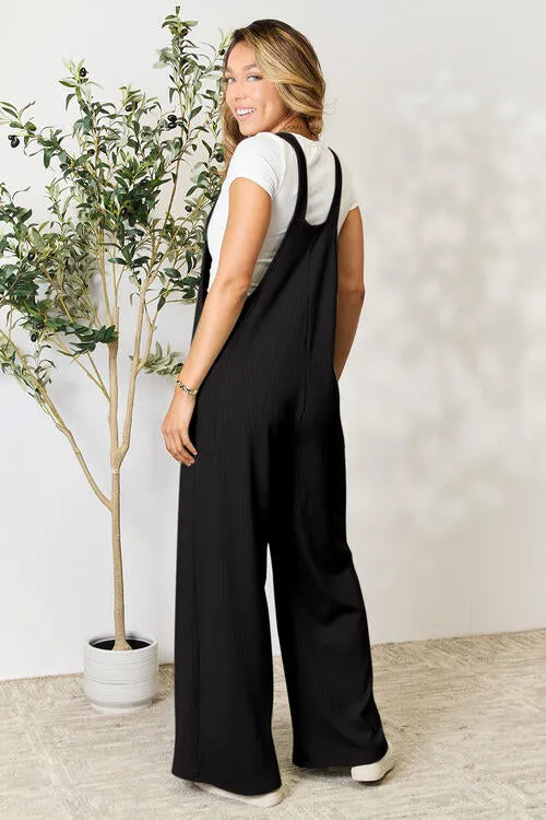 TEEK - Full Size Wide Strap Overalls