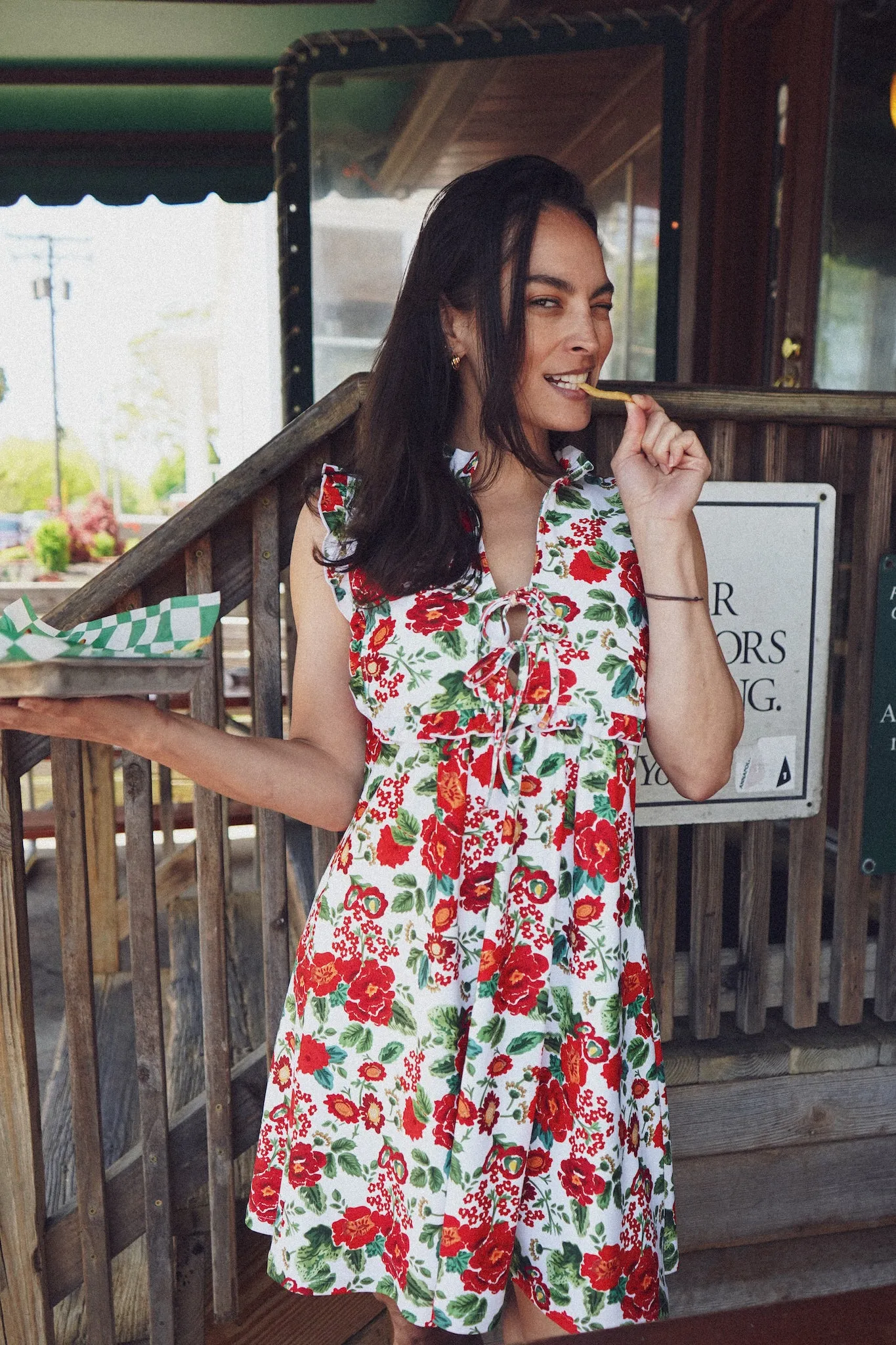 The Jodie Dress - Hollyhock Heartbreak