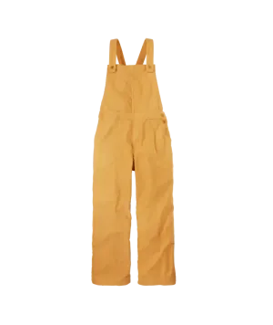 Women's Stand Up Cropped Corduroy Overalls